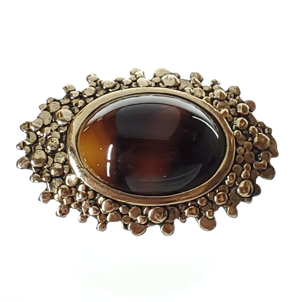 VINTAGE SARAH COVENTRY Brooch Gold Colored - Picture 1 of 3